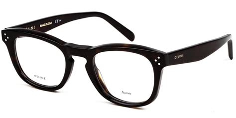 celine eyeglasses cl 41382|Celine CL41382 Bevel Square 086 Eyeglasses in Tortoiseshell .